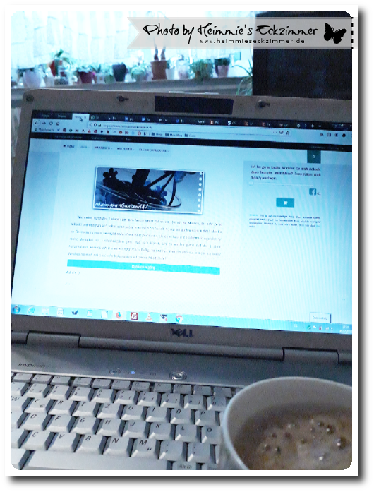 Picture my Day Day Ausgabe 31: Ablenkung mit Laptop und Kaffee